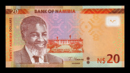 Namibia 20 Dollars 2022 Pick 17c Sc Unc - Namibië