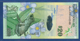BERMUDA - P.60b1 – 20 Dollars 2009 UNC, S/n A/1 000208 LOW NUMBER - Bermudas