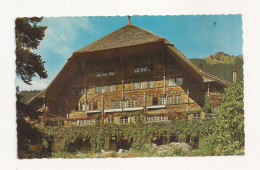 SH1 - Postcard - Switzerland - Rossiniere. Le Grand Chalet , Circulated 1970 - Rossinière