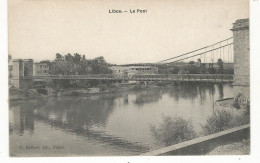 CPA, D.47 , Libos , Le Pont Ed. G.D. - Libos