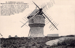 FRANCE - 44 - GUERANDE - Moulin De Crémeur Dit Moulin Du Diable - Carte Postale Ancienne - Guérande