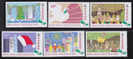 Hong Kong     .    SG    .    652/657     .    **   .    MNH - Unused Stamps