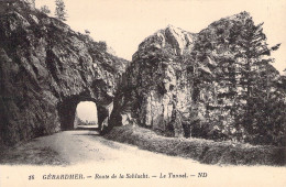 FRANCE - 88 - GERARDMER - Route De La Schlucht - Le Tunnel - Carte Postale Ancienne - Gerardmer