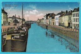 * Kortrijk - Courtrai (West Vlaanderen) * (Lumen G.L. & Co, Sér 54, I) De Leie, La Lys, Bateau, Péniche, Boat, Quai, Old - Kortrijk