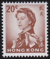 Hong Kong   .  SG  .    199ab   (2 Scans)  .   Glazed Paper  Wm CA Upright   .    *   .    Mint-hinged - Unused Stamps