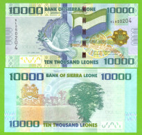 SIERRA LEONE 10000 LEONES 2021 P-33f UNC - Sierra Leona