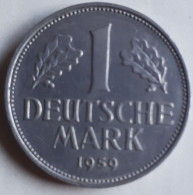 GERMANY :ALLEMAGNE :  1 MARK 1959 D KM 110 ALLEMAGNE : RARE QUALITY XF/UNC - 1 Mark