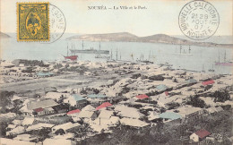 FRANCE - NOUVELLE CALEDONIE - La Ville Et Le Port - Carte Postale Ancienne - Nouvelle Calédonie