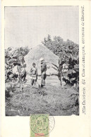 FRANCE - NOUVELLE CALEDONIE - 61 Case Et Canaques Environs De Bourail - Carte Postale Ancienne - Nouvelle Calédonie