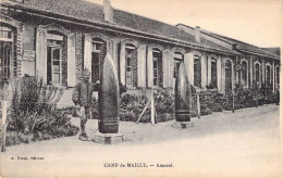 FRANCE - 10 - Camp De Mailly - Arsenal - Obus - Militaria - Carte Postale Ancienne - Mailly-le-Camp