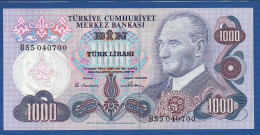 TURKEY - P.191 – 1000 Türk Lirası  L. 1970 AUNC, S/n B55 040700 - Turquie