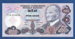 TURKEY - P.191 – 1000 Türk Lirası  L. 1970 UNC, S/n F76 279898 - Turquie