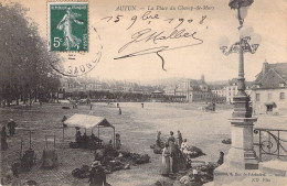 FRANCE - 71 - AUTUN - La Place Du Champ De Mars - Carte Postale Ancienne - Autun