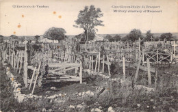 FRANCE - 55 - Environs De Verdun - Cimetière Militaire De Brocourt - Carte Postale Ancienne - Verdun
