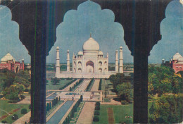 India Agra Taj Mahal General View - Inde