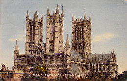 ANGLETERRE - LINCOLN Cathedral - South West - Carte Postale Ancienne - Autres & Non Classés