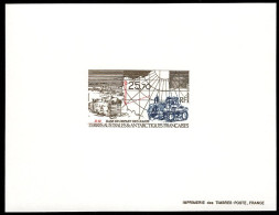 F.S.A.T.(1993) Support Base. Deluxe Sheet. Scott No C126, Yvert No PA127. - Ongetande, Proeven & Plaatfouten