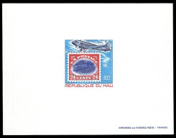 MALI(1978) Planes. Balloon. Stamps. Set Of 5 Deluxe Sheets. Scott Nos C343-7, Yvert Nos PA341-5. - Mali (1959-...)