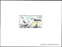 F.S.A.T.(1990) Yellow-billed Albatross. Deluxe Sheet. Scott No 155, Yvert No 150. - Imperforates, Proofs & Errors