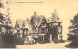 BELGIQUE - SPA - Villa Neubois - Résidence De L'ex Kaiser Durant La Guerre0. - Carte Postale Ancienne - Spa