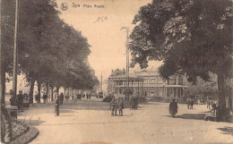 BELGIQUE - SPA - Place Royale - Carte Postale Ancienne - Spa