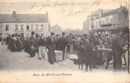 BELGIQUE - MONS - Le Marché Aux Poissons - Carte Postale Ancienne - Mons