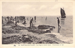 FRANCE - 80 - FORT MAHON PLAGE - La Plage à Marée Haute - Carte Postale Ancienne - Fort Mahon
