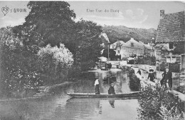 BELGIQUE - YVOIR - Une Vue Du Bocq - Carte Postale Ancienne - Yvoir