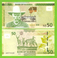 NAMIBIA  50 DOLLARS 2019 P-13 UNC - Namibië