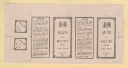 Epreuve Pour Impression Publicitaire - Alun De Roche - St Etienne - 19x10cm - Werbung