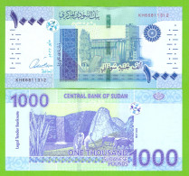 SUDAN 1000 POUNDS 2022 P-W81 UNC - Soudan