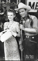 Cinéma. Photo Vintage De Roy Rogers - Dale Evans - Sonstige & Ohne Zuordnung