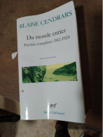 115 //  DU MONDE ENTIER / POESIES COMPLETES 1912- 1924 / BLAISE CENDRARS - Autori Francesi