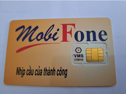 VIETNAM  GSM/SIM CARD / MOBI FONE / VMS COMVIK/INTERNATIONAL VIETNAM AB/ HANOI   / MINT   **13491** - Viêt-Nam