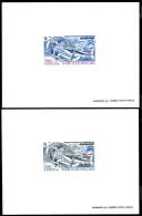 F.S.A.T.(1985) Whales. Biomass. Set Of 2 Deluxe Sheets. Scott Nos 112-3, Yvert Nos 113-4.  - Imperforates, Proofs & Errors