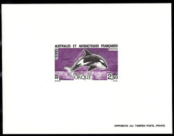 F.S.A.T.(1993) Orca. Deluxe Sheet. Scott No 186, Yvert No 177. - Imperforates, Proofs & Errors