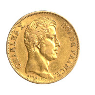 Charles X-40 Francs 1830 Paris - 40 Francs (gold)