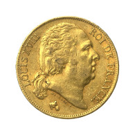 Louis XVIII-20 Francs 1817 Paris - 20 Francs (gold)