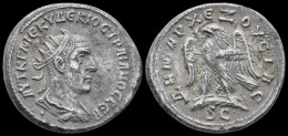 Seleucis And Pieria Antioch Trajan Decius AR Tetradrachm - Provinces Et Ateliers