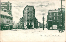 Connecticut Waterbury Exchange Place Street Scene  - Waterbury