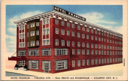 New Jersey Atlantic City Hotel Franklin Curteich - Atlantic City