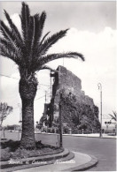 ACI CASTELLO - DINTORNI DI ACIREALE E CATANIA - GIARDINI CON PALMA E CASTELLO - 1962 - Acireale