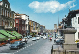 CHIOGGIA - VENEZIA - CORSO DEL POPOLO - AUTO - MONUMENTO - FERRO BATTUTO / WROUGHT IRON / FER FOURGé - 1967 - Chioggia