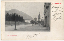 Airola (Benevento) - Via Annunziata - Viaggiata 1908 (vedi Descrizione) - Benevento