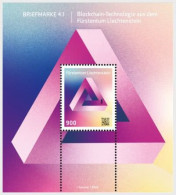 Liechtenstein 2022 Crypto Stamp 4.1 Block Mint - Ongebruikt