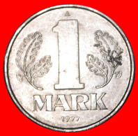 * HAMMER AND COMPASS (1972-1990): GERMANY 1 MARK 1977A! BERLIN! MINT LUSTRE!· LOW START! · NO RESERVE!!! - 1 Marco