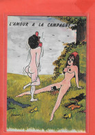 NU HUMOUR Cp Animée L ' Amour A La Campagne Illustrée Par LASSALVY - Lassalvy