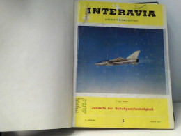 Interavia. Querschnitt D. Weltluftfahrt. Jg. 1957 Eft 1 - 6 (in 1 Band Gebunden) - Trasporti