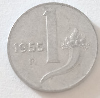 1955 - Italia 1 Lira     ----- - 1 Lire