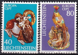 LIECHTENSTEIN 1976 Mi-Nr. 642/43 ** MNH - 1976